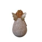 Beeld engel glitter vleugels H18 cm. - Afbeelding 5