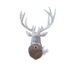 Hertenkop wandbevestiging - Afbeelding 2