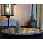 Denneboom zilver glitter - Afbeelding 3