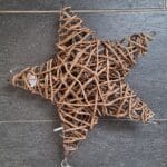 Ster hout ledverlichting - Afbeelding 2