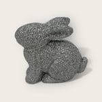 Beeldje konijn glitter - Afbeelding 3