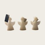 Winterkaarsen set van 3 – engeltje of dennenboom (per kleur geleverd) - Afbeelding 5